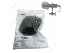 Huanor HN-49 Outdoor Dusty MIC Furry Cover Windscreen Windshield Muff for RODE VIDEOMIC Microphone Huanor HN-49 Outdoor Dusty MIC Furry Cover Windscreen Windshield Muff for RODE VIDEOMIC Microphone